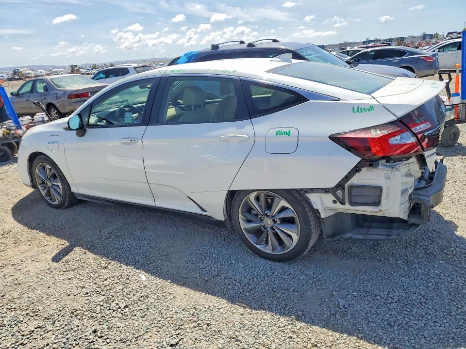 2018 Honda Clarity VIN JHMZC5F33JC019606 COPART salvage auction — REAR END, Ca - Salvage Certificate, sold $1,850 on 2026-07-21 (photo 2)