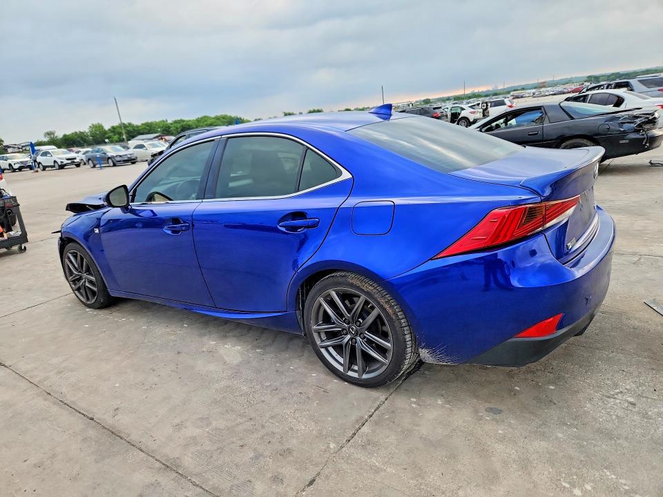 2019 Lexus Is VIN JTHBA1D20K5087670 COPART salvage auction — FRONT END, Tx - Salvage Vehicle Title, sold $200 on 2026-07-30 (photo 2)