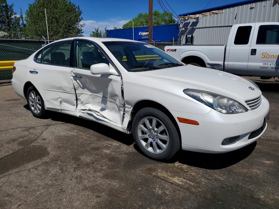 2004 Lexus ES VIN JTHBA30G845002204 COPART salvage auction — SIDE, Co - Salvage Title, sold $1,250 on 2026-07-09 (photo 4)