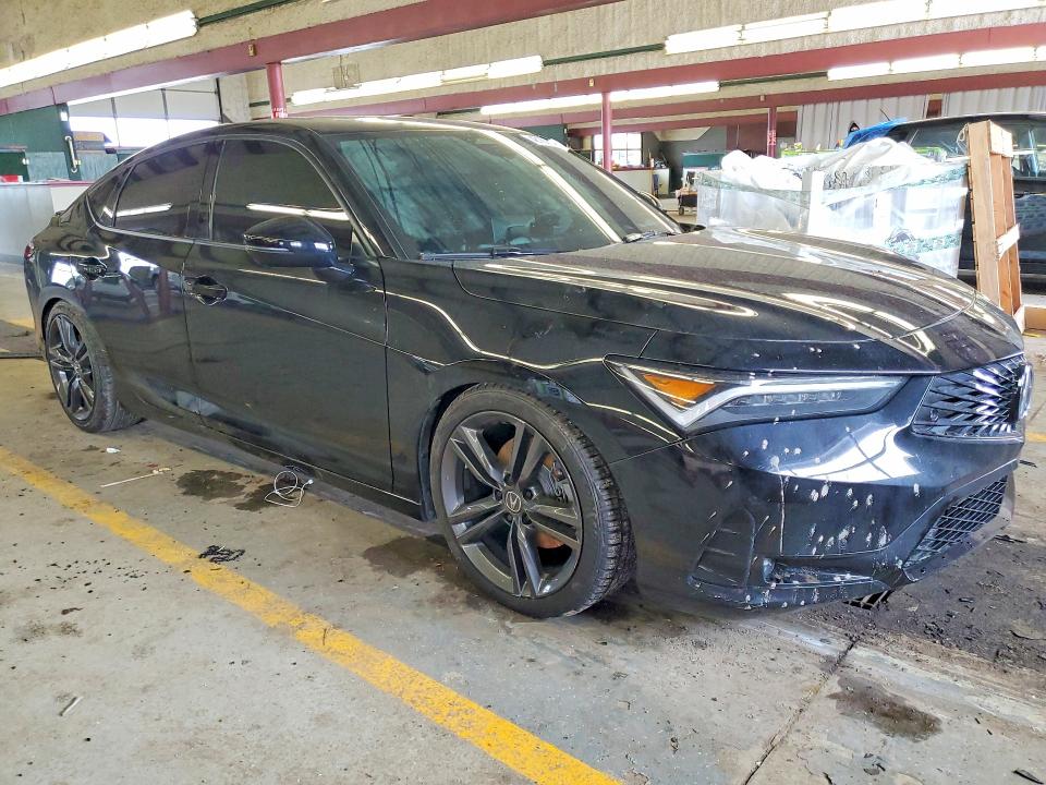 2025 Acura Integra VIN 19UDE4G70SA009096 COPART salvage auction — WATER/FLOOD, IN - CERT OF TITLE-SALVAGE FLOOD, sold $550 on 2026-08-03 (photo 4)