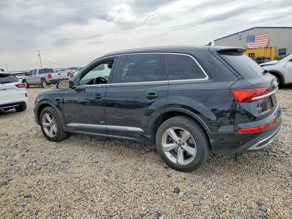 2022 Audi Q7 VIN WA1LJBF79ND001605 COPART salvage auction — SIDE, Tx - Salvage Vehicle Title, sold $18,100 on 2026-07-14 (photo 2)