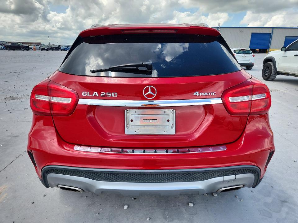 2015 Mercedes-benz Gla-klasse VIN WDCTG4GB8FJ100044 COPART salvage auction — FRONT END, Tx - Salvage Vehicle Title, sold $2,650 on 2026-07-17 (photo 6)