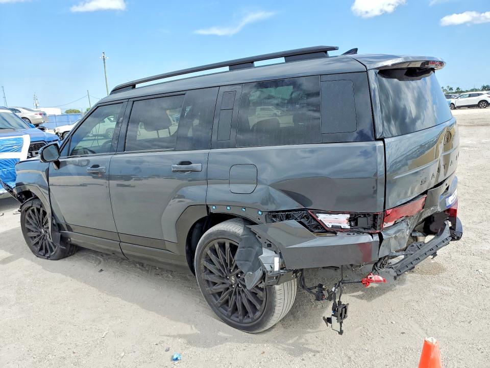 2024 Hyundai Santa fe VIN 5NMP54GLXRH051588 COPART salvage auction — REAR END, Id - Salvage Certificate Of Title, sold $8,000 on 2026-07-29 (photo 2)