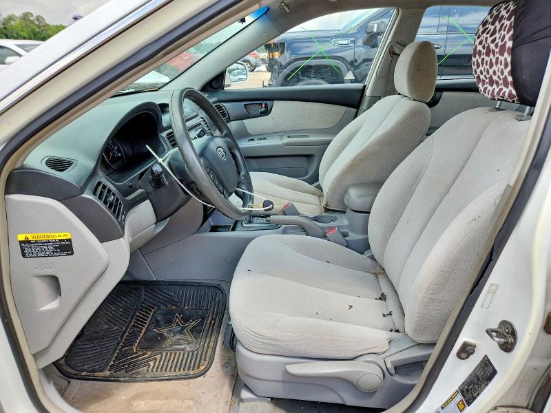 2007 Kia Optima VIN KNAGE123X75094928 COPART salvage auction — REAR END, TX - SALVAGE VEHICLE TITLE (P), sold $200 on 2026-07-21 (photo 7)