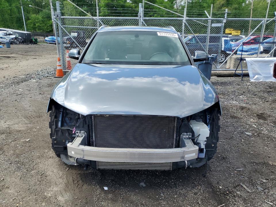 2017 Audi VIN WA1ECCFS8HR002104 COPART salvage auction — FRONT END, Md - Cert Of Salvage > 75% Damage, sold $3,150 on 2026-07-02 (photo 5)
