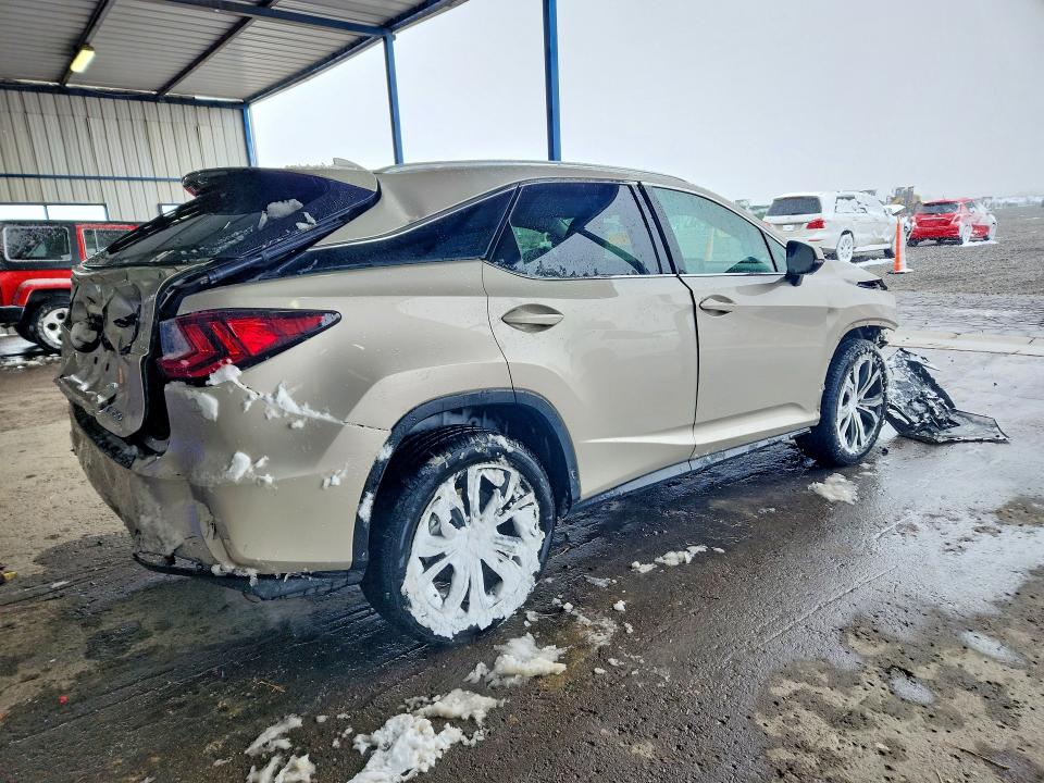 2017 Lexus Rx VIN 2T2ZZMCA0HC058633 COPART salvage auction — REAR END, Co - Public - Salvage Title, sold $5,200 on 2026-07-21 (photo 3)