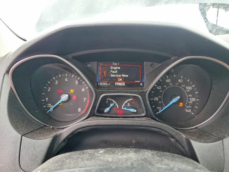 2018 Ford Focus VIN 1FADP3N23JL326244 COPART salvage auction — UNDERCARRIAGE, Il - Salvage Certificate, sold $425 on 2026-07-03 (photo 9)