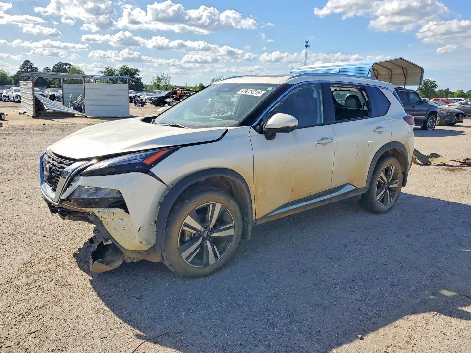 2023 Nissan Rogue VIN JN8BT3CA7PW004743 COPART salvage auction — FRONT END, AL - CERT OF TITLE-SALVAGE TITLE, sold $5,400 on 2026-07-09 (photo 1)