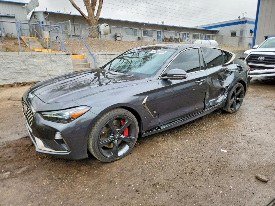 2019 Genesis G70 VIN KMTG34LEXKU031158 COPART salvage auction — SIDE, Nm - Cert Of Title-Salvage, sold $6,600 on 2026-07-16 (photo 1)