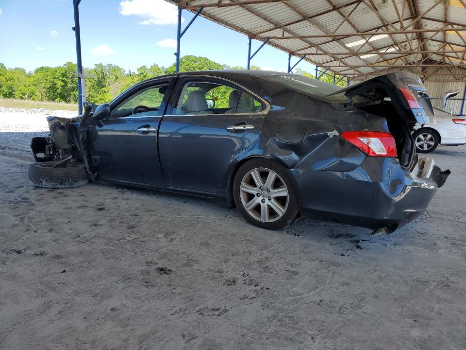2007 Lexus ES VIN JTHBJ46G972052354 COPART salvage auction — ROLLOVER, GA - CERT OF TITLE-SALVAGE, sold $250 on 2026-07-23 (photo 2)