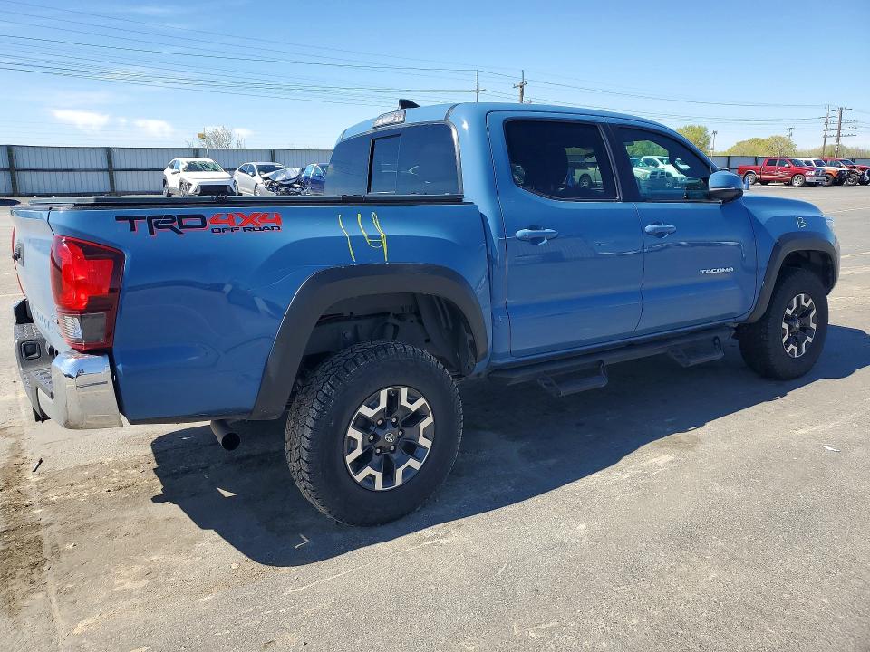 2019 Toyota Tacoma VIN 3TMCZ5ANXKM278205 COPART salvage auction — SIDE, ID - SALVAGE CERTIFICATE OF TITLE, sold $12,700 on 2026-07-30 (photo 3)
