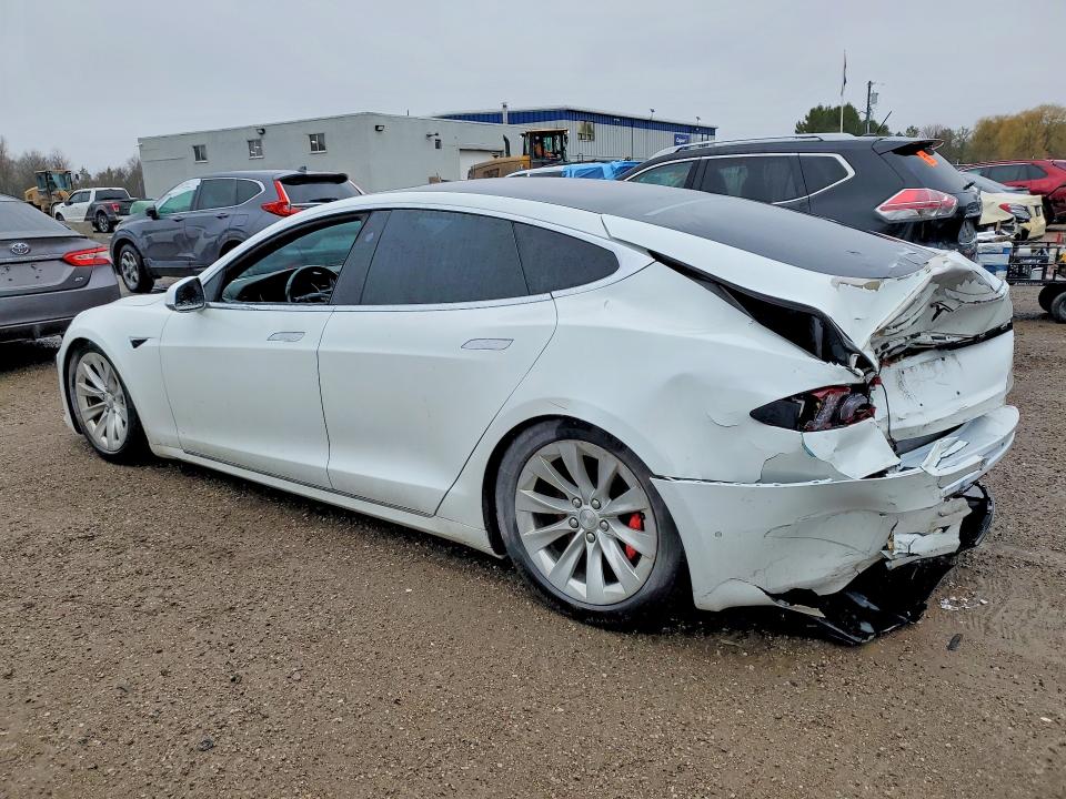 2019 Tesla Model s VIN 5YJSA1E49KF334975 COPART salvage auction — REAR END, On - Permit Salvage, sold $9,600 on 2026-07-14 (photo 2)