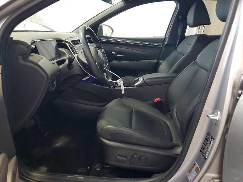 2024 Hyundai Tucson VIN KM8JFCDE6RU292409 COPART salvage auction — FRONT END, Nc - Salvage Certificate Of Title, sold $10,400 on 2026-07-13 (photo 7)
