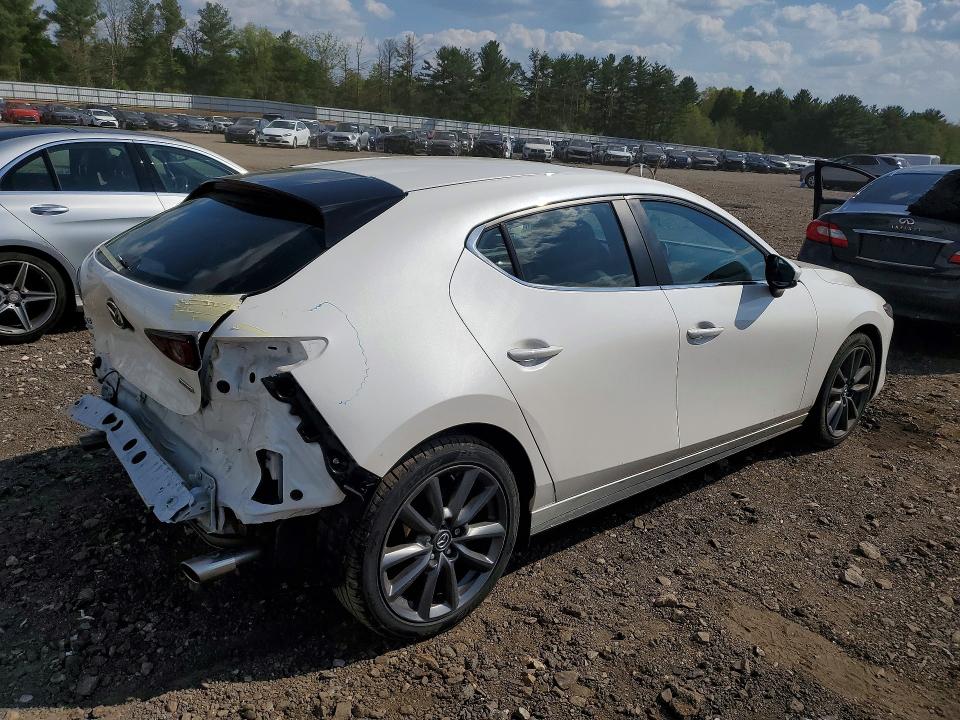 2021 Mazda 3 VIN JM1BPBLL1M1315704 COPART salvage auction — REAR END, Id - Salvage Certificate Of Title, sold $5,600 on 2026-07-06 (photo 3)