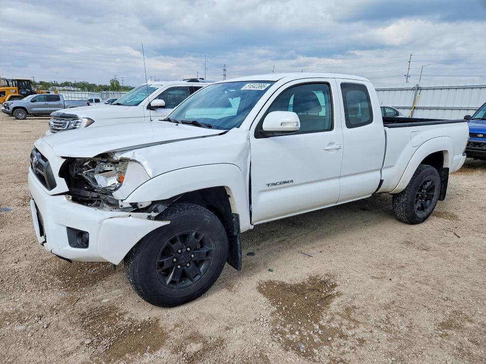 2014 Toyota Tacoma VIN 5TFUX4EN1EX024914 COPART salvage auction — FRONT END, Ia - Cert Of Title-Salvage Title, sold $8,400 on 2026-07-15 (photo 1)