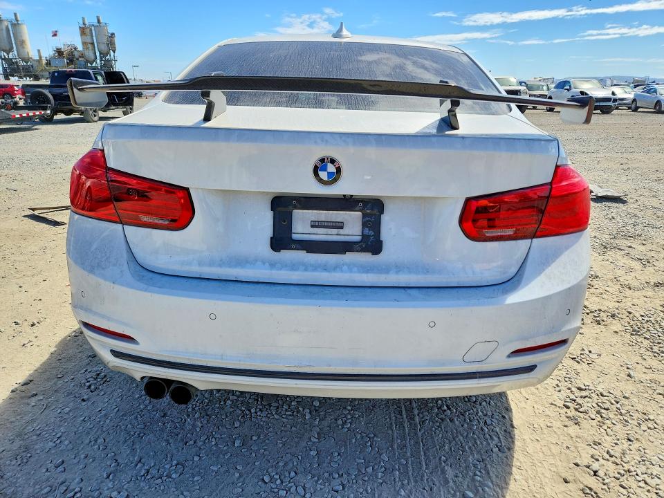 2017 BMW 3 series VIN WBA8B9G5XHNU48907 COPART salvage auction — FRONT END, CA - SALVAGE CERTIFICATE, sold $1,800 on 2026-07-17 (photo 6)