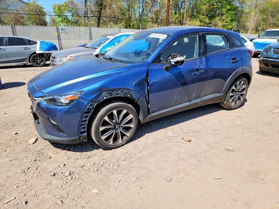 2019 Mazda Cx-3 VIN JM1DKFC71K0403186 COPART salvage auction — SIDE, PA - CERT OF TITLE, sold $5,800 on 2026-07-27 (photo 1)