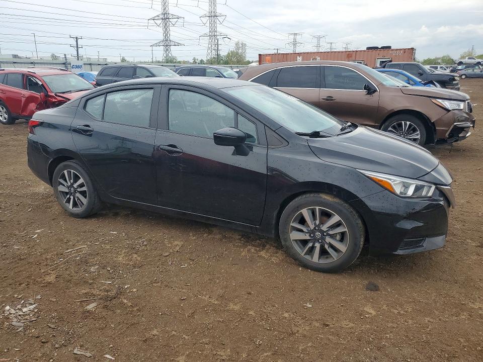 2021 Nissan Versa VIN 3N1CN8EV3ML850296 COPART salvage auction — REAR END, Il - Salvage Certificate, sold $4,200 on 2026-07-09 (photo 4)