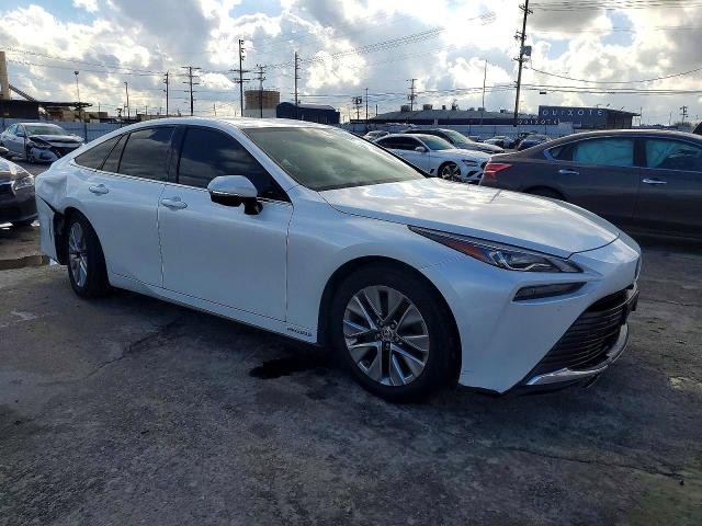 2023 Toyota Mirai VIN JTDAAAAA7PA009636 COPART salvage auction — REAR END, Ca - Salvage Certificate, sold $2,750 on 2026-07-08 (photo 4)