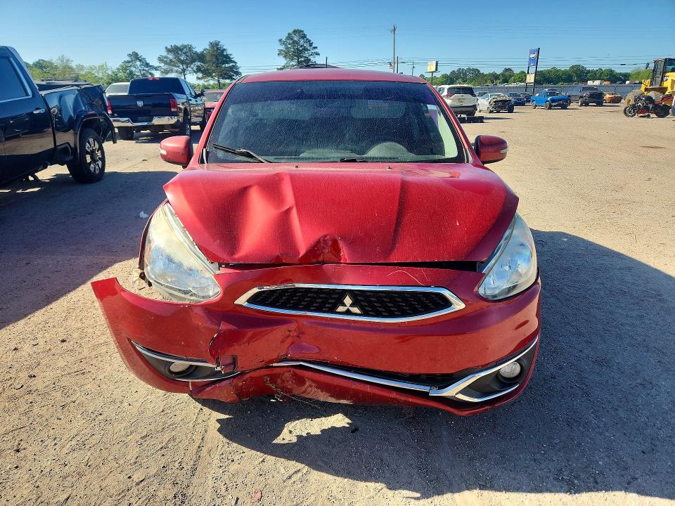 2018 Mitsubishi Mirage VIN ML32A4HJ5JH009454 COPART salvage auction — FRONT END, Al - Cert Of Title-Salvage Title, sold $300 on 2026-07-02 (photo 5)