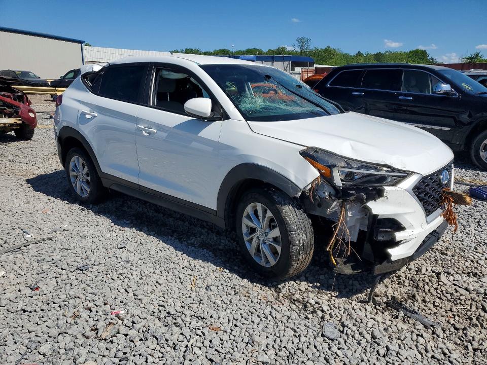 2020 Hyundai Tucson VIN KM8J23A48LU189796 COPART salvage auction — ROLLOVER, Salvage Title, sold $250 on 2026-07-28 (photo 4)