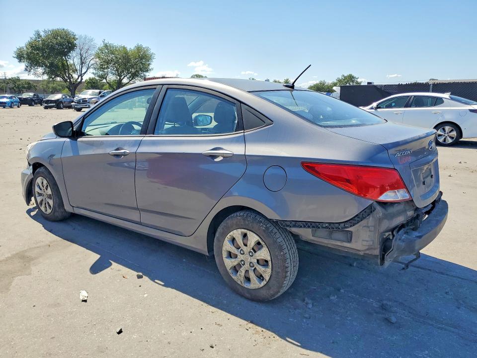 2017 Hyundai Accent VIN KMHCT4AE8HU288582 COPART salvage auction — REAR END, FL - CERT OF TITLE SLVG REBUILDABLE, sold $375 on 2026-07-21 (photo 2)