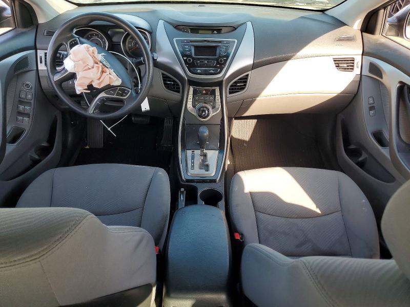2013 Hyundai Elantra VIN KMHDH4AE0DU950266 COPART salvage auction — FRONT END, Ca - Salvage Certificate, sold $225 on 2026-07-13 (photo 8)