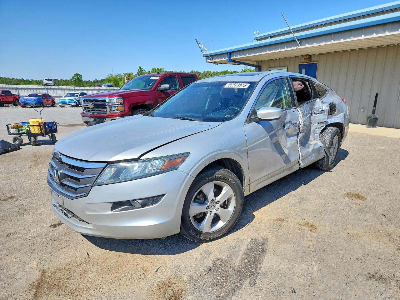 2011 Honda Accord Crosstour VIN 5J6TF1H3XBL002219 — COPART salvage auction photo