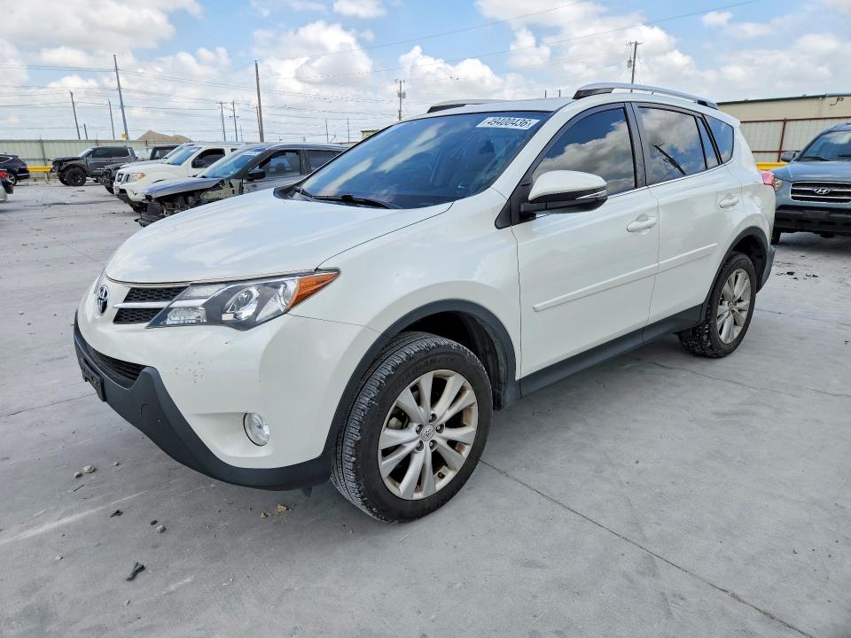 2014 Toyota Rav 4 VIN JTMYFREV4EJ018819 COPART salvage auction — SIDE, Tx - Salvage Vehicle Title, sold $2,150 on 2026-07-28 (photo 1)