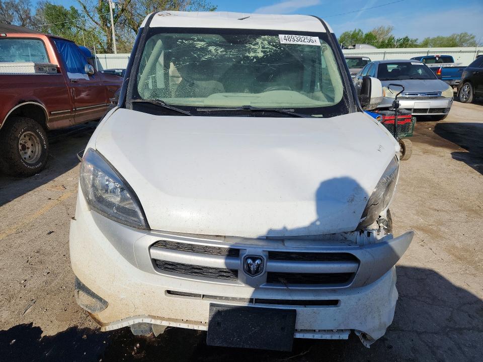 2017 Ram Promaster city VIN ZFBERFBB2H6H25174 COPART salvage auction — FRONT END, Ks - Cert Of Title-Salvage, sold $550 on 2026-07-20 (photo 5)