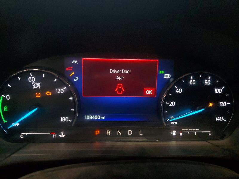 2022 Ford Escape VIN 1FMCU0BZ8NUB46008 COPART salvage auction — FRONT END, Va - Cert Of Title - Salvage, sold $2,700 on 2026-07-28 (photo 9)