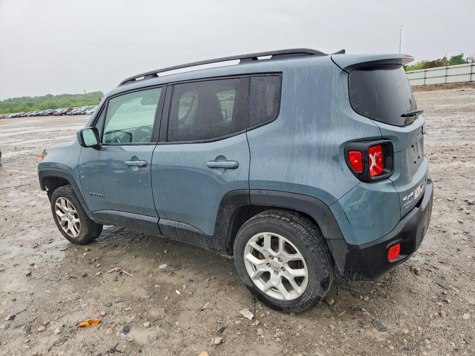 2018 Jeep Renegade VIN ZACCJBBB8JPJ04572 COPART salvage auction — FRONT END, Il - Salvage Certificate, sold $850 on 2026-07-13 (photo 2)