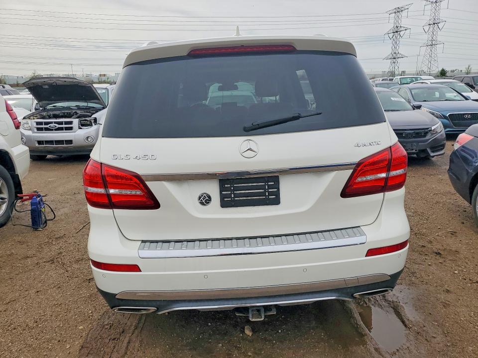 2017 Mercedes-benz Gls-klasse VIN 4JGDF6EE0HA789047 COPART salvage auction — SIDE, Il - Salvage Certificate, sold $8,100 on 2026-07-02 (photo 6)