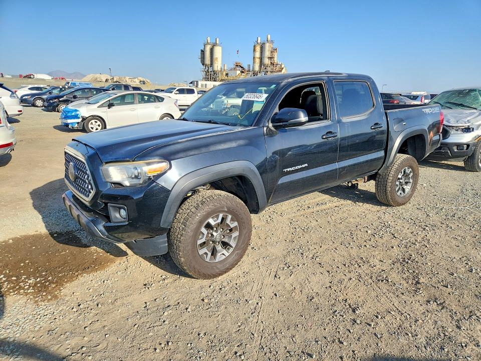 2018 Toyota Tacoma VIN 3TMCZ5AN4JM131554 COPART salvage auction — REAR END, Ca - Salvage Certificate, sold $9,400 on 2026-07-10 (photo 1)