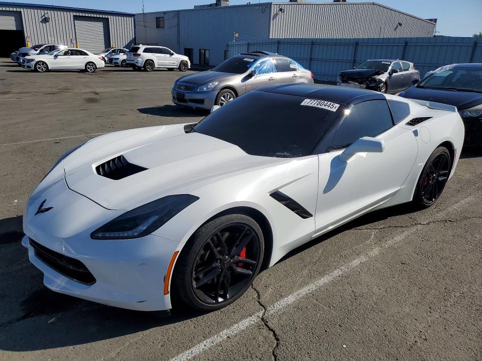 2017 Chevrolet Corvette VIN 1G1YK2D72H5103203 — COPART salvage auction photo