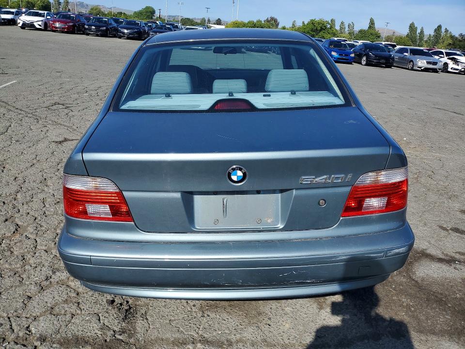 2001 BMW 5 series VIN WBADN63421GM72288 COPART salvage auction — SIDE, CA - SALVAGE CERTIFICATE, sold $750 on 2026-07-24 (photo 6)