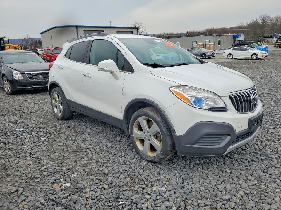 2016 Buick Encore VIN KL4CJESB5GB661098 COPART salvage auction — ALL OVER, Pa - Certificate Of Salvage, sold $425 on 2026-07-08 (photo 4)