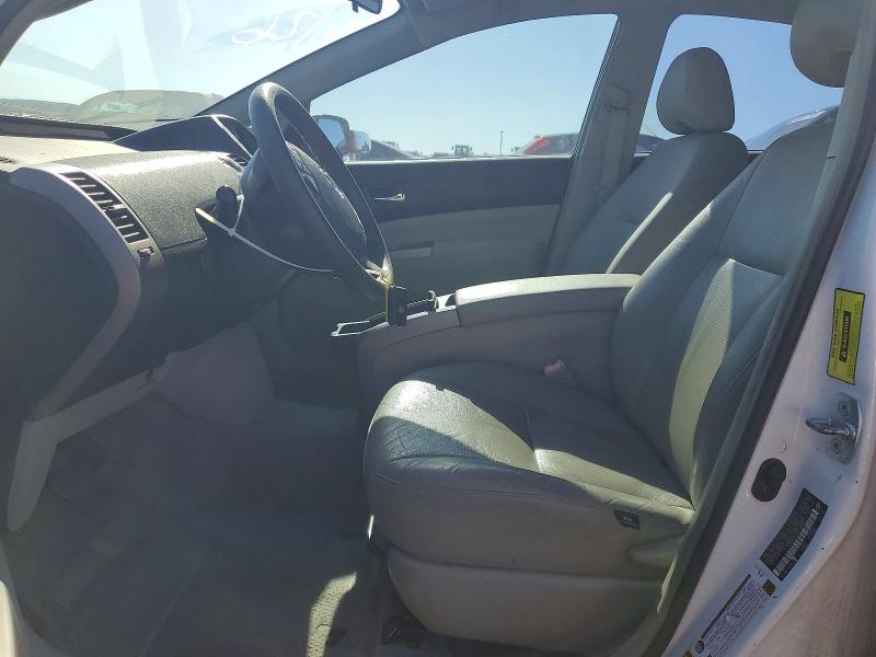 2008 Toyota Prius VIN JTDKB20U483373683 COPART salvage auction — FRONT END, Ca - Salvage Certificate, sold $1,500 on 2026-07-24 (photo 7)