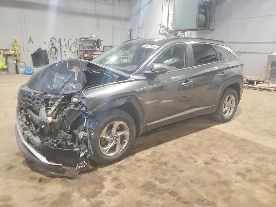 2024 Hyundai Tucson VIN KM8JBCDE2RU278776 COPART salvage auction — FRONT END, Ns - Salvage Title, sold $5,200 on 2026-07-16 (photo 1)