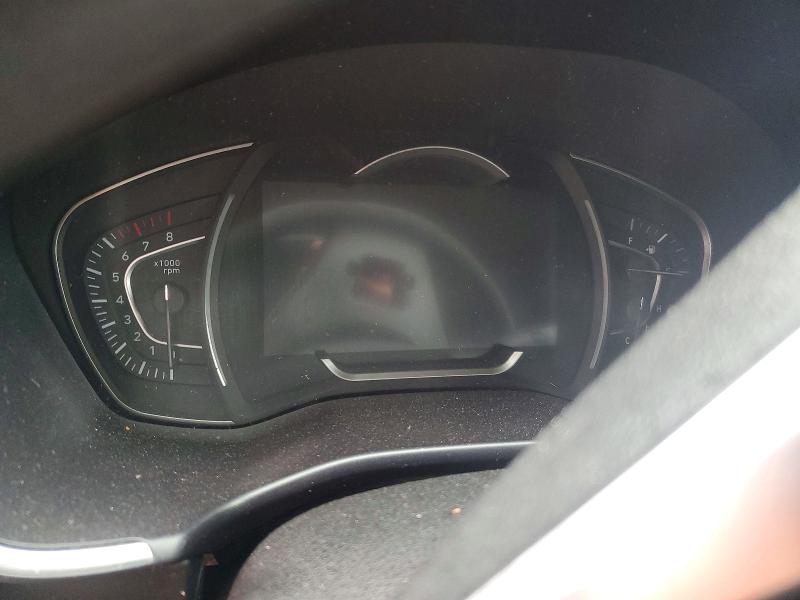 2020 Hyundai Santa fe VIN 5NMS3CADXLH236999 COPART salvage auction — FRONT END, KS - CERT OF TITLE-SALVAGE, sold $1,600 on 2026-07-02 (photo 9)
