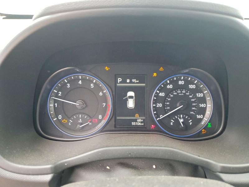 2023 Hyundai Kona VIN KM8K2CAB3PU013540 COPART salvage auction — FRONT END, Id - Salvage Certificate Of Title, sold $3,950 on 2026-07-02 (photo 9)
