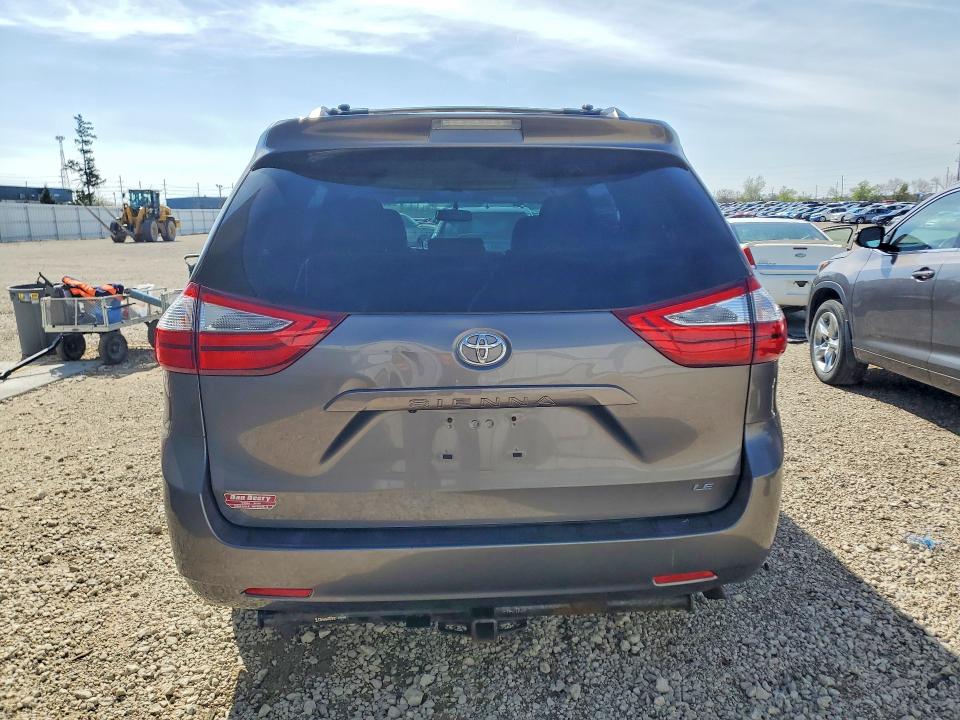 2016 Toyota Sienna VIN 5TDKK3DC4GS756480 COPART salvage auction — FRONT END, Ia - Cert Of Title-Salvage Title, sold $1,800 on 2026-07-08 (photo 6)
