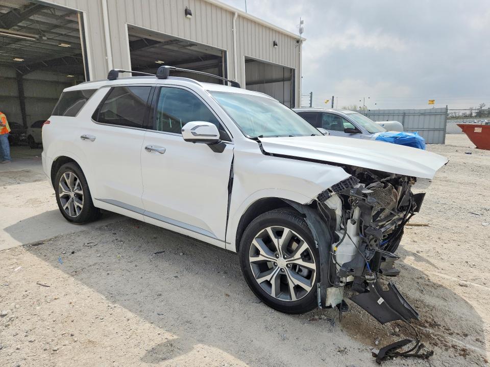 2022 Hyundai Palisade VIN KM8R5DHE2NU460613 COPART salvage auction — FRONT END, Ne - Cert Of Title-Salvage, sold $4,150 on 2026-07-07 (photo 4)