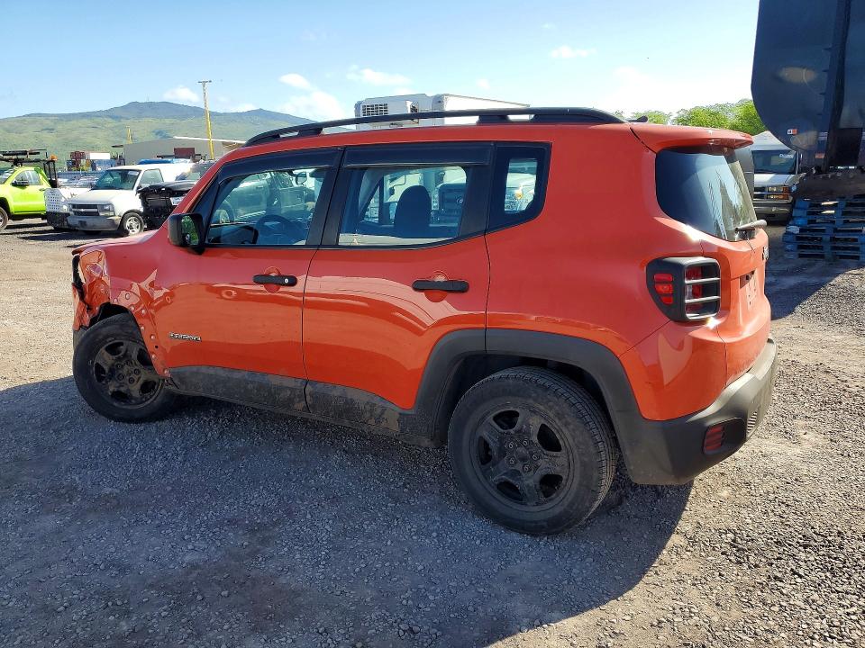 2015 Jeep Renegade VIN ZACCJAAT2FPC10370 COPART salvage auction — FRONT END, HI - CERTIFICATE OF SALVAGE, sold $2 on 2026-08-17 (photo 2)