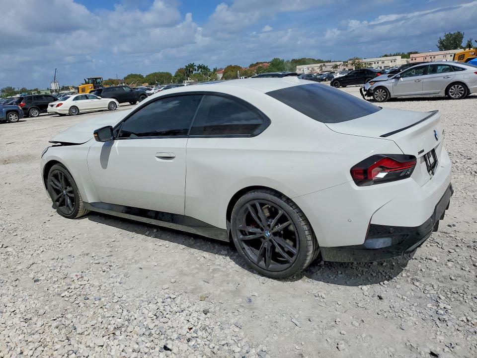 2023 BMW M240i VIN 3MW53CM02P8D62966 COPART salvage auction — Front End, FL - CERT OF TITLE SLVG REBUILDABLE, sold $14,700 on 2026-05-05 (photo 2)
