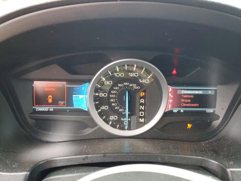 2012 Ford Explorer VIN 1FMHK7D85CGA51684 COPART salvage auction — FRONT END, Tx - Salvage Vehicle Title, sold $925 on 2026-07-09 (photo 9)