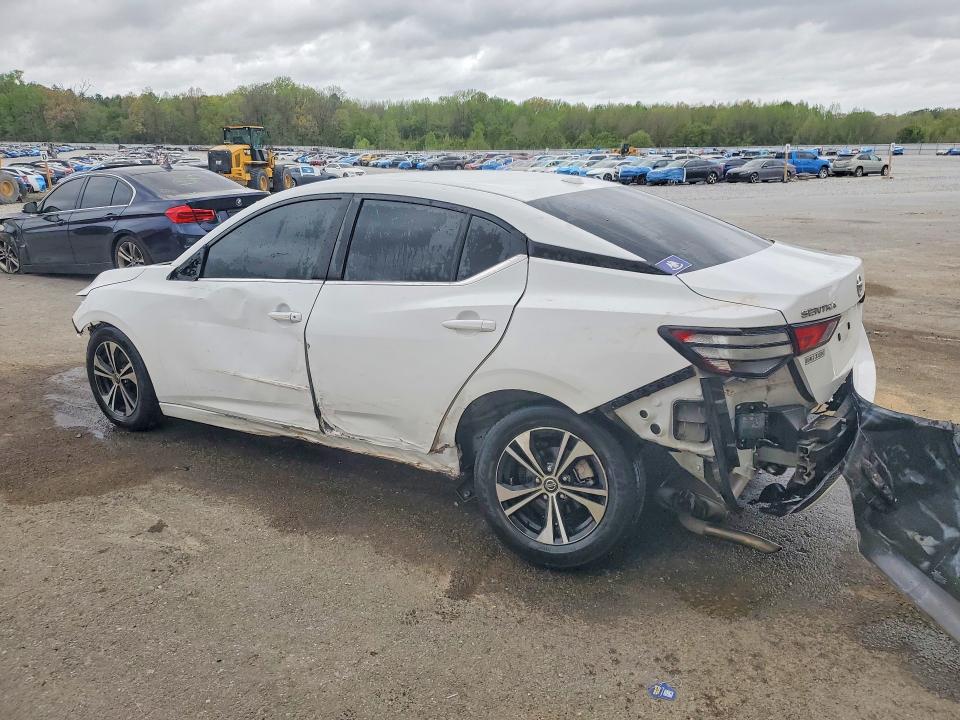 2022 Nissan Sentra VIN 3N1AB8CV0NY260953 COPART salvage auction — REAR END, Id - Salvage Certificate Of Title, sold $1,550 on 2026-07-09 (photo 2)