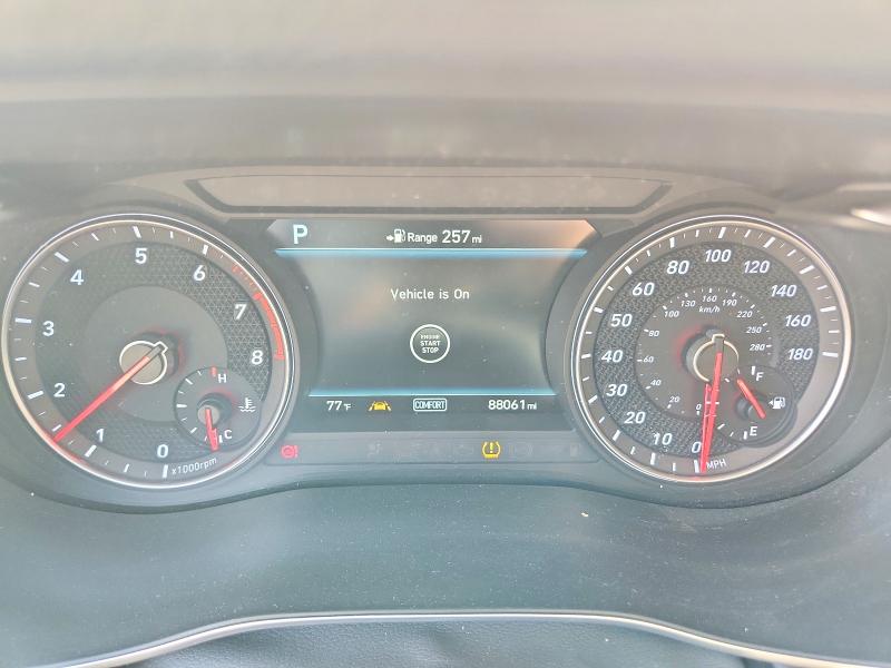 2019 Genesis G70 VIN KMTG74LE6KU023563 COPART salvage auction — SIDE, De - Salvage Certificate, sold $2,300 on 2026-07-21 (photo 9)