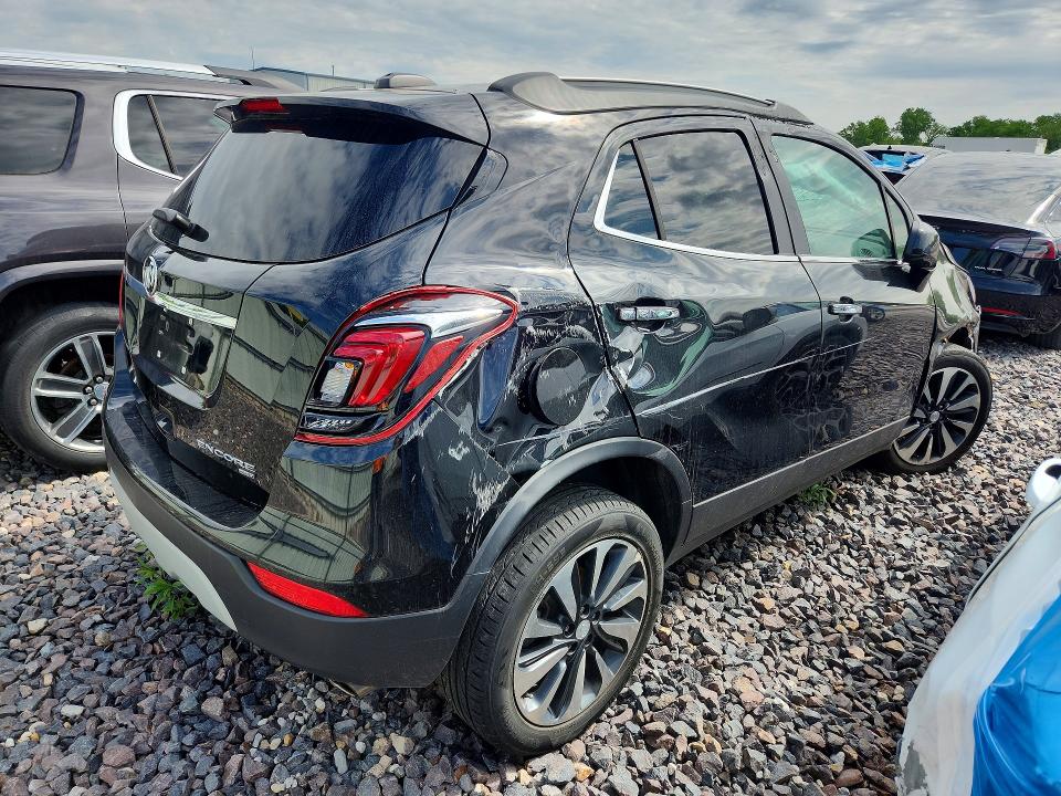 2021 Buick Encore VIN KL4CJESM7MB365139 COPART salvage auction — ROLLOVER, MO - CERT OF TITLE-REPOSSESSED, sold $500 on 2026-07-16 (photo 3)