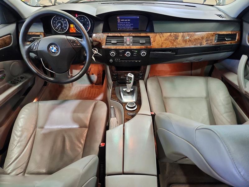 2008 BMW 5 series VIN WBANV13518CZ53568 COPART salvage auction — MINOR DENT/SCRATCHES, Nh - Certificate Of Title, sold $1,400 on 2026-08-27 (photo 8)